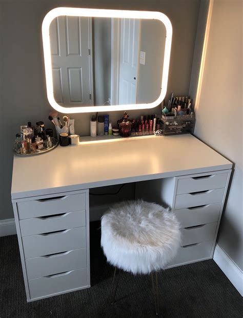 beauty mirror ikea|ikea makeup drawers with mirror.